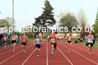 The 150 metres, 2025 NEGP No. 1, Monkton Stadium, Jarrow. Photo: David T. Hewitson/Sports for All Pics